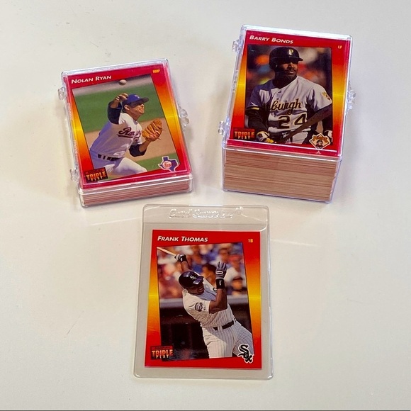 Lot of over 140 1992 Donruss Triple Play MLB Baseball Cards - Barry Bonds​​​ - Picture 1 of 1